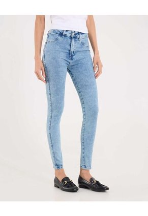 Jean Para Mujer Push Up Color Azul  Marca Ostu #40160431