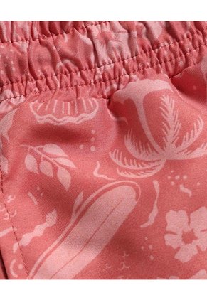 Pantaloneta Para Niño De Baño Corta Color Coral Marca Ostu #80270018