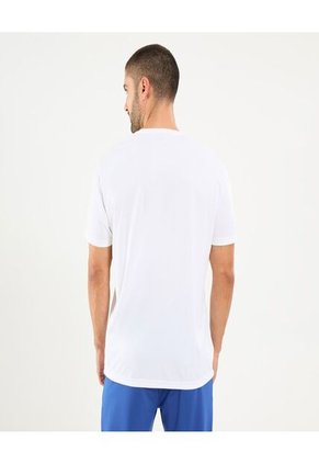 Camiseta Para Hombre Manga Corta Cuello Redondo Color Blanco Marca Ostu #60091626