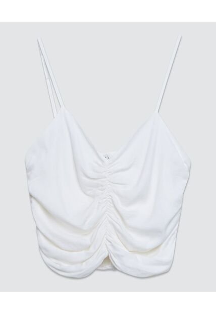 Blusa Para Mujer Manga Sisa Color Blanco Marca Ostu #40120872