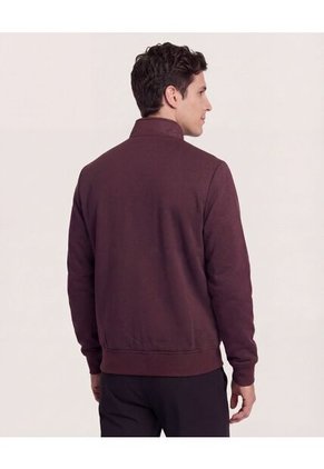 Chaqueta Para Hombre Bomber Color Vino Marca Ostu #60080127