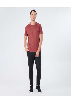 Camiseta Para Hombre Manga Corta Color Naranja Marca Ostu #60091489