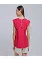 Blusa Para Mujer Manga Sisa Color Rojo Marca Ostu #40121017 de Ostu