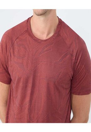 Camiseta Para Hombre Manga Corta Color Naranja Marca Ostu #60091489