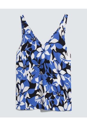 Blusa Para Mujer Manga Sisa Color Azul Marca Ostu #40120995