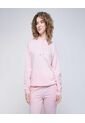 Buzo Para Mujer Hoodie Color Rosa Marca Ostu #40060372 de Ostu