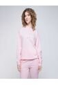 Buzo Para Mujer Hoodie Color Rosa Marca Ostu #40060372 de Ostu