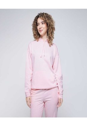 Buzo Para Mujer Hoodie Color Rosa Marca Ostu #40060372