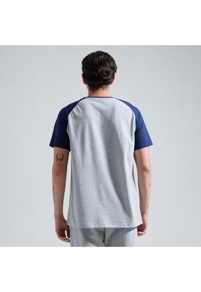 Camiseta Hombre Ostu M/C Gris Poliéster 60091085-1258