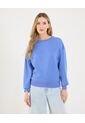 Buzo Para Mujer Cuello Redondo Color Celeste Marca Ostu #40060376 de Ostu