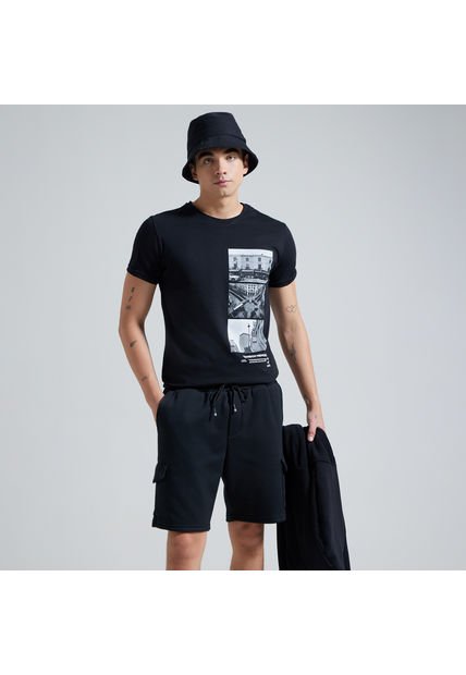 Buzo Para Hombre Hoodie Color Negro Marca Ostu #60060297