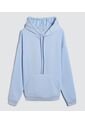 Buzo Para Mujer Hoodie Color Celeste Marca Ostu #40060350 de Ostu