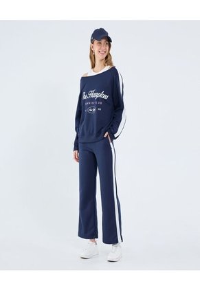 Buzo Para Mujer Cuello Redondo Color Azul Marca Ostu #40060450