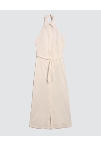 Vestido Para Mujer Manga Sisa Color Crudo Marca Ostu #40170294 Ostu