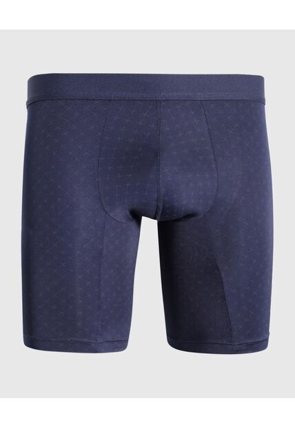 Boxer Para Hombre Filete Medio Microfibra Color Azul Marca Ostu #60000523