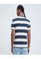 Camiseta Para Hombre Manga Corta Color Azul Medio Marca Ostu #60091176 de Ostu