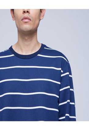 Camiseta Para Hombre Manga Larga Color Azul Oscuro Marca Ostu #60091180