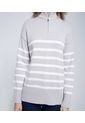 Saco Para Mujer Cuello Alto O Cuello Tortuga Color Gris  Marca Ostu #40330081 de Ostu