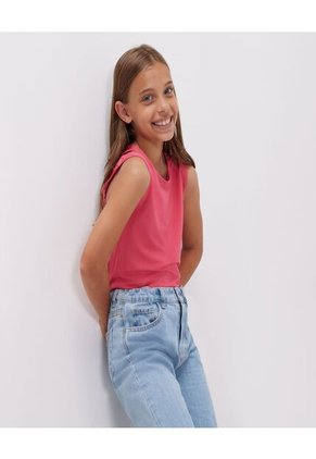 Camiseta Para Niña Manga Sisa Color Rosado Marca Ostu #90090174