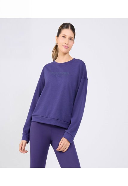 Buzo Para Mujer Cuello Redondo Color Morado Marca Ostu #40060456
