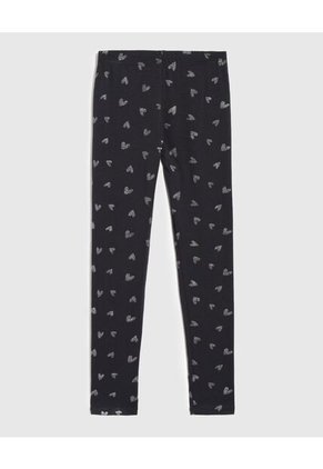 Leggins Infantil Niña Largo Color Negro Marca Ostu #90230120