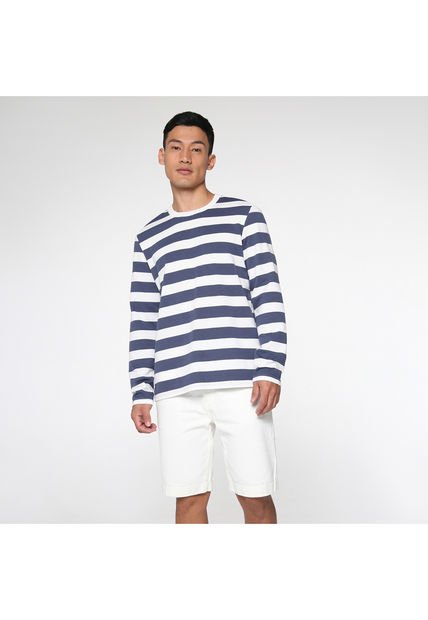 Bermuda Para Hombre Regular Color Blanco Marca Ostu #60100254