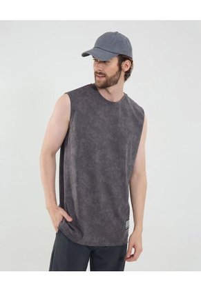 Camiseta Para Hombre Manga Sisa Cuello Redondo Color Negro Marca Ostu #60091670