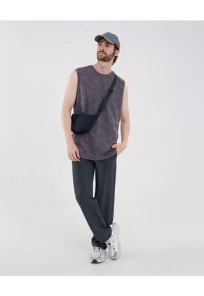 Camiseta Para Hombre Manga Sisa Cuello Redondo Color Negro Marca Ostu #60091670