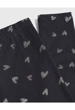 Leggins Infantil Niña Largo Color Negro Marca Ostu #90230120