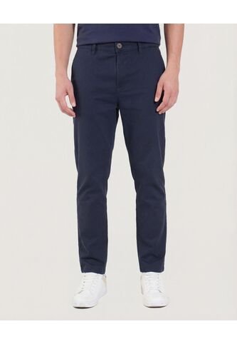 Pantalón  Para Hombre Chino Color Azul Marca Ostu #60070543 Ostu
