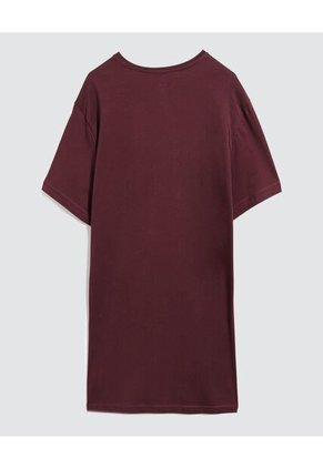 Camiseta Para Hombre Manga Corta Color Vino Marca Ostu #60091327