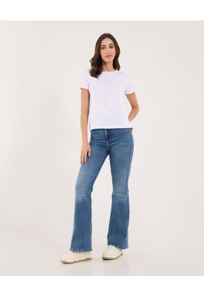 Camiseta Para Mujer Manga Corta Color Blanco Marca Ostu #40092193