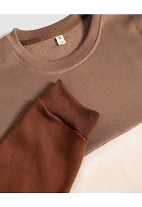 Buzo Para Hombre Cuello Redondo Color Café  Marca Ostu #60060435