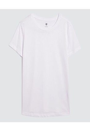 Camiseta Para Mujer Manga Corta Color Blanco Marca Ostu #40092193