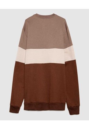 Buzo Para Hombre Cuello Redondo Color Café  Marca Ostu #60060435