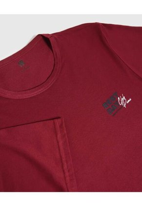 Pijama Para Hombre M/C P/C Color Fucsia Marca Ostu #60040202