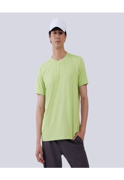 Camiseta Para Hombre Manga Corta Color Verde  Marca Ostu #60090966