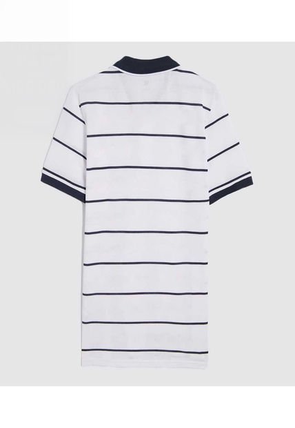 Polo Para Hombre Marca Ostu Color Blanco #60110747