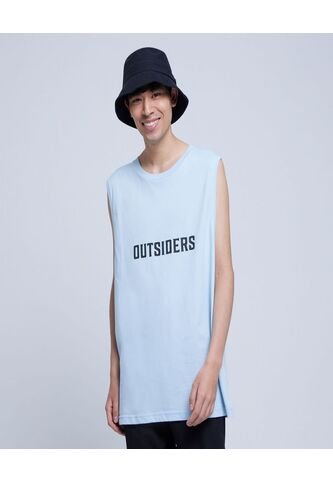 Camiseta Para Hombre Manga Sisa Color Azul Claro Marca Ostu #60091184 Ostu