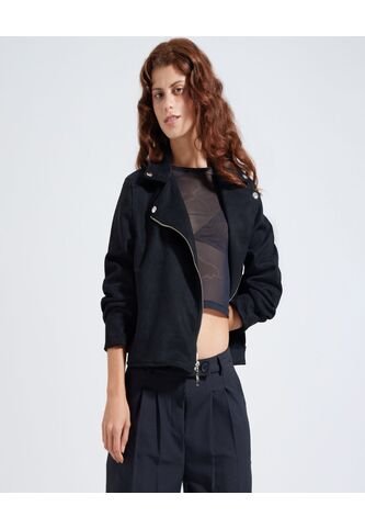 Chaqueta Para Mujer  Color Negro Marca Ostu #40080185 Ostu