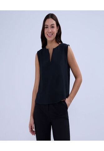 Blusa Para Mujer Manga Sisa Color Negro Marca Ostu #40121080 Ostu