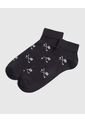 Medias Para Hombre Tobillera Color Negro Marca Ostu #60980313 de Ostu
