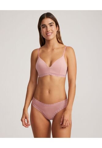 Panty Para Mujer Brasilera Color Rosado  Marca Ostu #40800011 Ostu