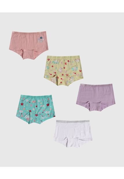 Boxer Para Niña  Color Pack X Marca Ostu #90180063