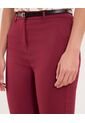Pantalón Para Mujer Chino Color Vino Marca Ostu #40070801 de Ostu