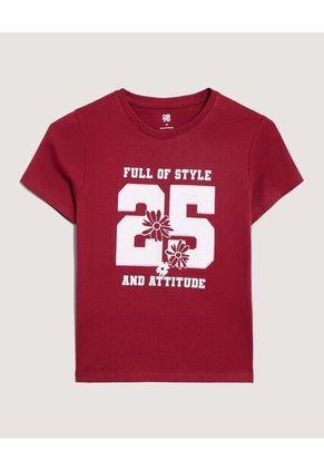 Camiseta Dúo Pack Manga Corta Para Niña  Infantil Niña Negro Ostu