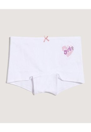 Ropa Interior Infantil Niña Boxer Color Negro Marca Ostu #90180098