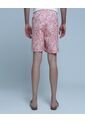 Ropa De Playa Para Hombre Pantaloneta De Baño Corta Color Rosado Marca Ostu #60270031 de Ostu
