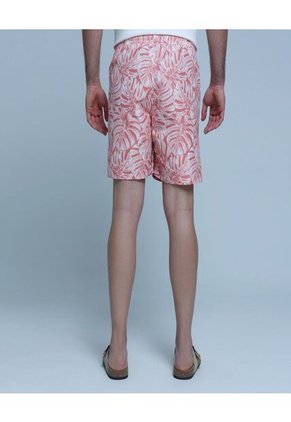 Ropa De Playa Para Hombre Pantaloneta De Baño Corta Color Rosado Marca Ostu #60270031