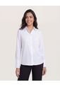 Camisa  Para Mujer Manga Larga Color Blanco Marca Ostu #40010258 de Ostu